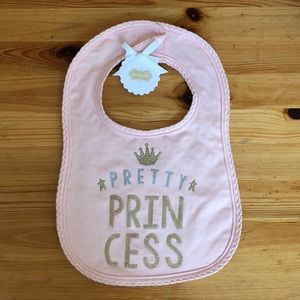 Pretty Princess baby bib